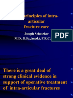 Principles of intra-articular fracture care