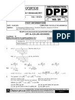 XI Maths DPP (10) - Basic Maths + Quadratic Equation + Sequence&Series.pdf