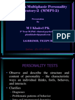 MMPI-2 Personality Test Analysis