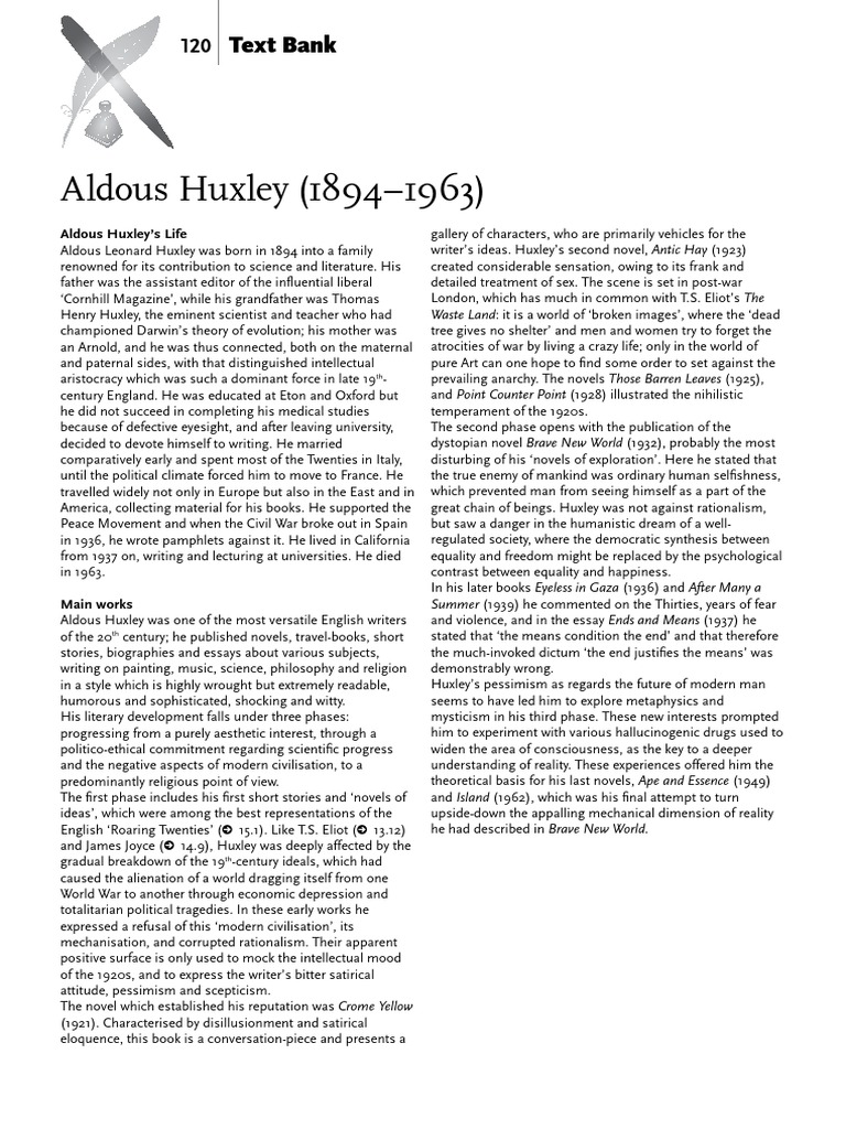 Huxley PDF