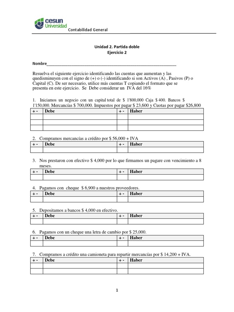 Particadoble Actividad2 Unidad Pdf Bancos Dinero