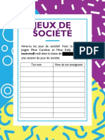 Jeux de Société