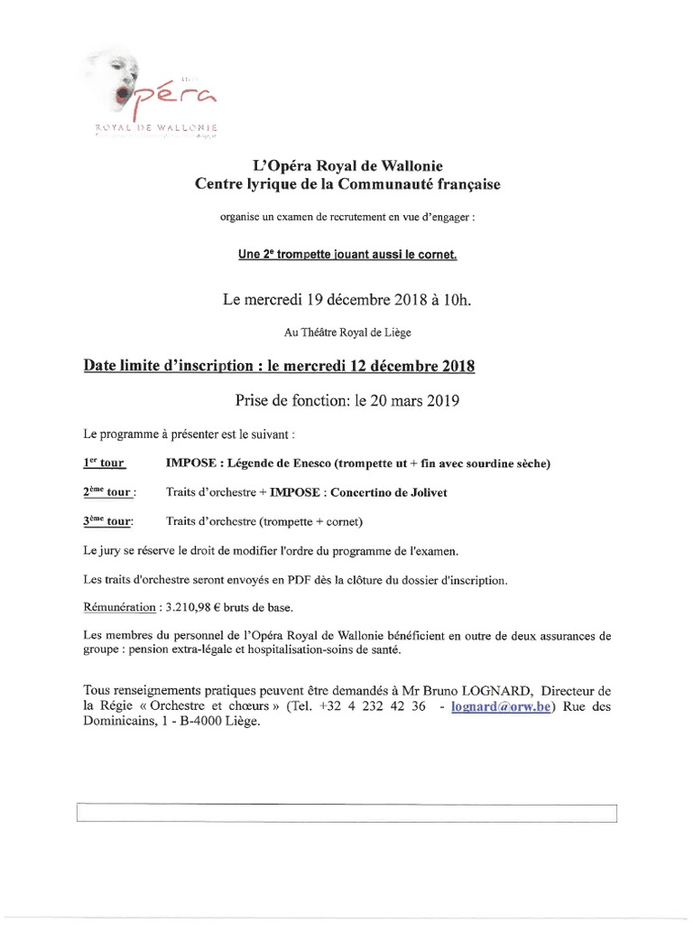 2nd Trumpet Orchestral Excerpts PDF Entertainment (General)