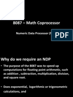 8087 - Math Coprocessor