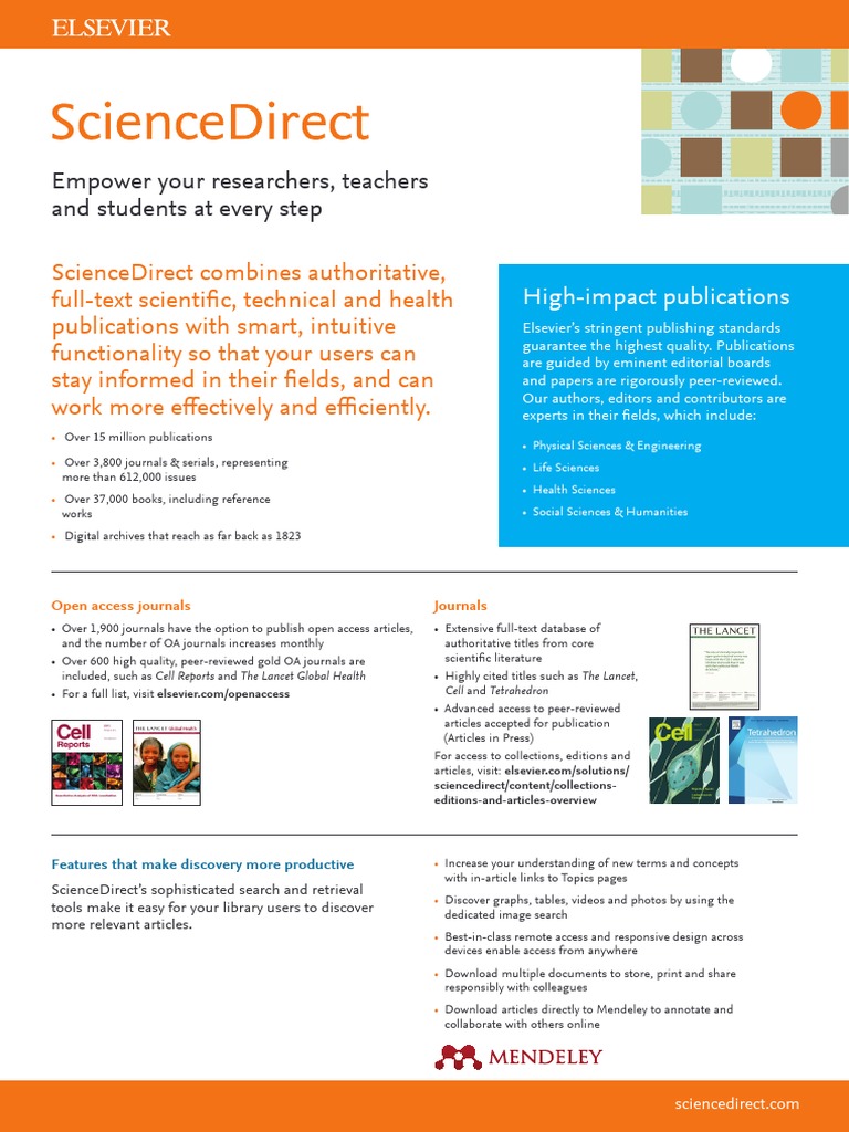 0597 ScienceDirect Factsheet v4 HI No Ticks PDF Open Access Science
