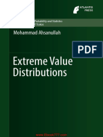 Extreme Value Distributions