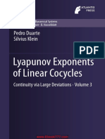 Lyapunov Exponents of Linear Cocycles