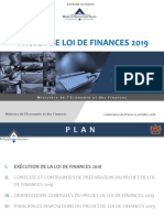 Projet Loi de Finance 2019