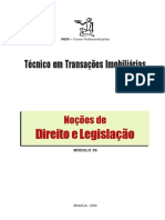 Direito e Legislação para Transações Imobiliárias