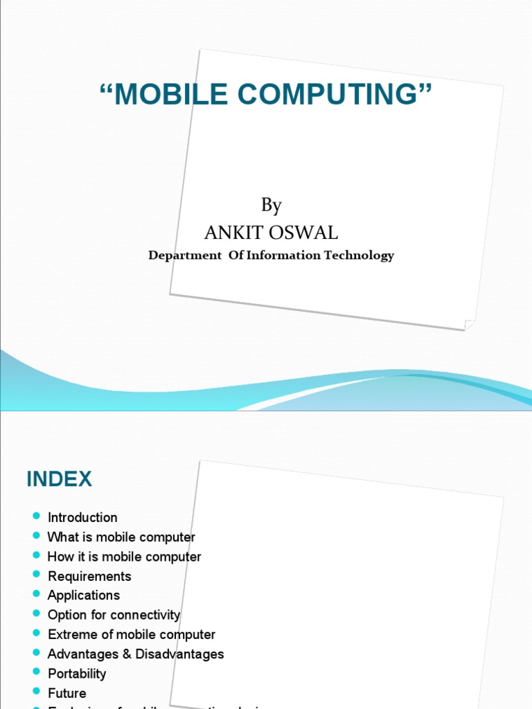 Understanding Mobile Computing Essentials | PDF | Computer Network ...
