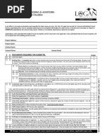 New Commercial Buildings & Additions Project Review Submittal Checklist