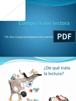 comprensión lectora