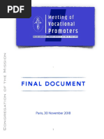 [ENG] Meeting of Vocational Promoters – FINAL DOCUEMENT