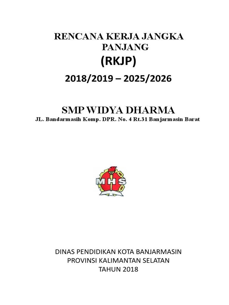 Contoh-Format-rkJP SMP Widya Dharma | PDF