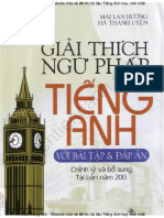 Giải thích ngữ pháp Tiếng Anh - Mai Lan Hương (bản đẹp 2015) PDF