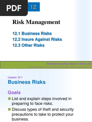 Risk Management