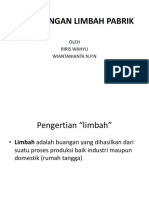 Pembuangan Limbah Pabrik