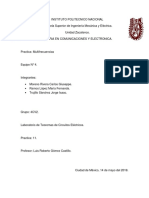 Análisis multifrecuencia de señal rectificada usando red filtro