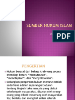 Sumber Hukum Islam