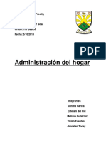 Administracion Del Hogar MELISSA