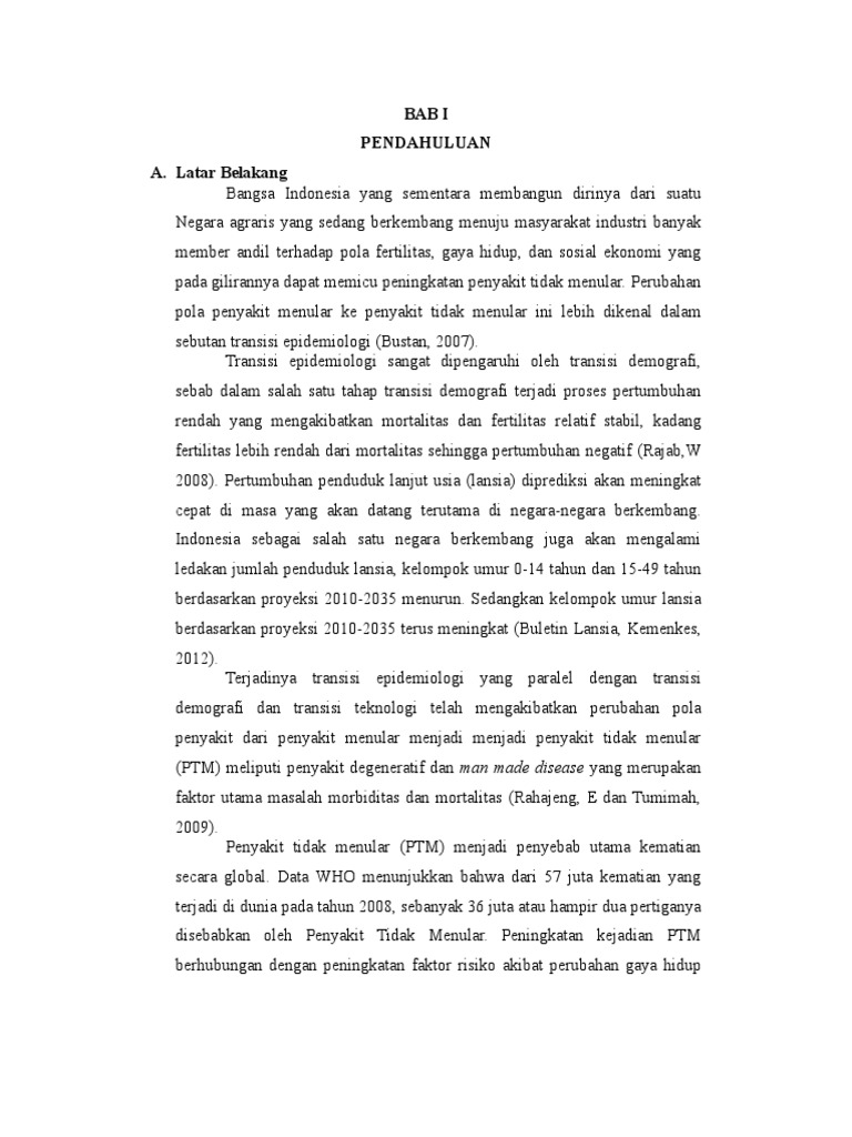 Makalah Faktor Faktro Yang Mempengaruhi Hipertensi Pada Lansia