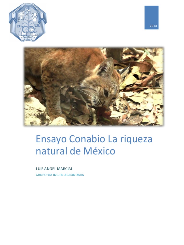Ensayo Documental Conabio La Riqueza Natural de Mexico