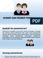 Konsep Dan Prinsip Pementoran