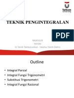 4 Teknik Pengintegralan