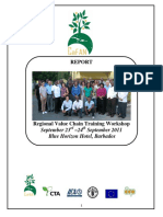Final Report - Value Chain Training - Sept 2011 - Barbados