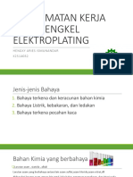 Keselamatan Kerja Pada Bengkel Elektroplating