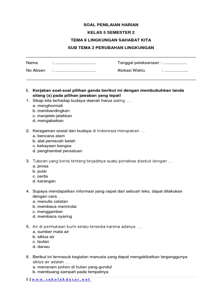 Soal Prosa Dan Jawabannya Ilmusosial Id