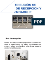 Distribución de Áreas de Recepción y Embarque