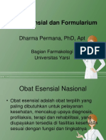 Obat Esensial Dan Formularium-Dharma 2017