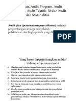 152967389 BAB 7 Audit Plan Audit Program Audit Procedures PDF