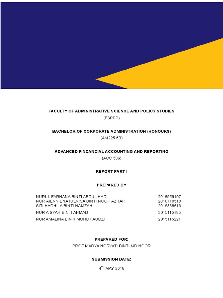 Faculty Of Administrative Science And Policy Studies Dividend Balance Sheet