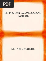 Download Definisi Dan Cabang-cabang Linguistik by sheildtox SN39527094 doc pdf