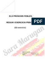 Exercicis de Pronoms-febles-Sara M.