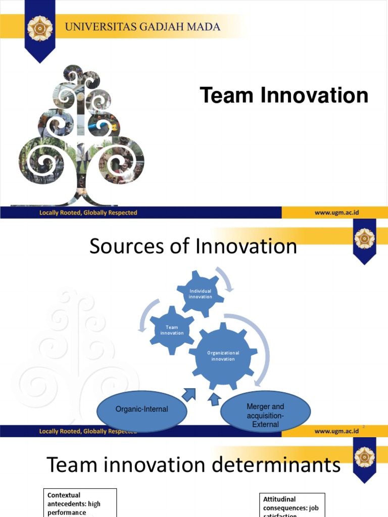 Team Innovation | PDF | Leadership | Competence (Human Resources)