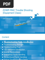 ZXWR RNC Trouble Shooting (Equipment Class) : ZTE University