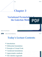 Lecture 3 Galerkin Method
