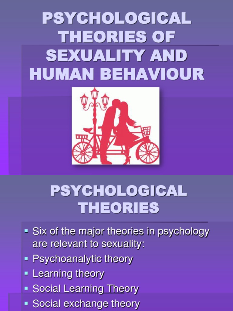 Psychological Theories of Sexuality and Human Behaviour