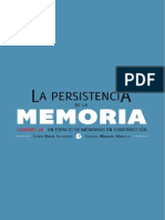 Ochoa y Maillard. La Persistencia de La Memoria. L38 Un Espacio para Memorias.