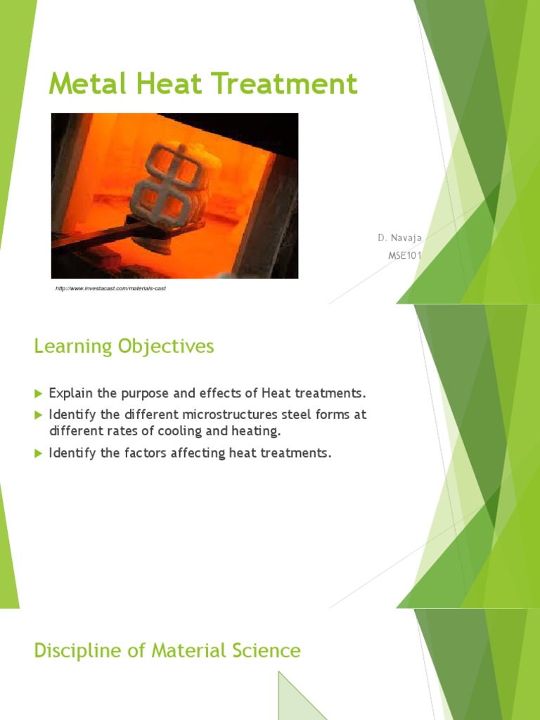 Metal Heat Treatment Techniques | PDF | Heat Treating | Annealing ...