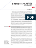 Chronic Cor Pulmonale: General Cardiology