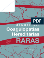 Manual Coagulopatias Hereditarias Raras PDF
