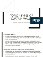 Types of Curtain Walls