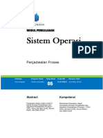 Modul 5 - Penjadwalan Proses