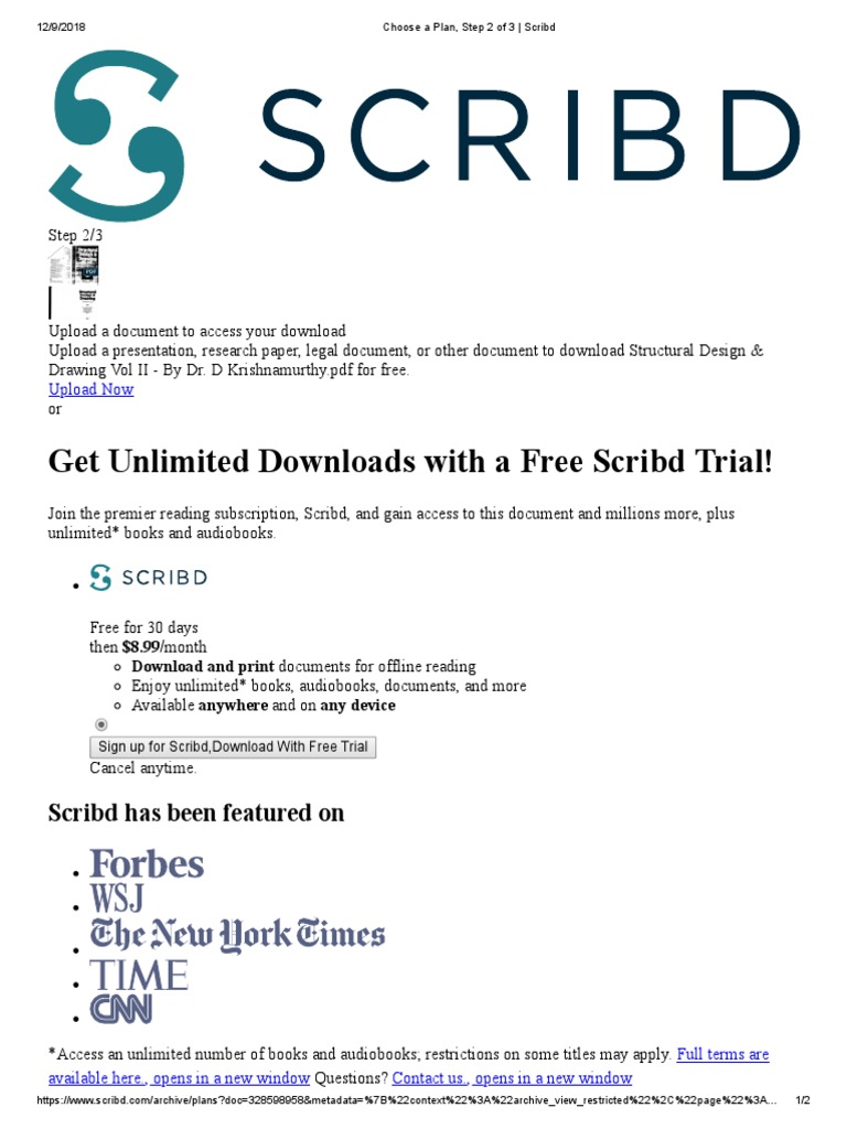 Get Unlimited Downloads With A Free Scribd Trial!: Scribd Has Been ...