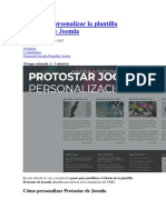 CSS para Personalizar La Plantilla Protostar de Joomla