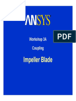 Impeller Blade: Workshop 3A Coupling